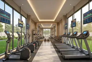 High-tech Gymnasium at CCS Amor Lucknow